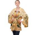 Wonderful Easter Egg With Flowers And Snail Velvet Kimono Robe View1