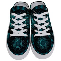 Ornament District Turquoise Half Slippers