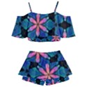 Ornament Digital Color Colorful Kids  Off Shoulder Skirt Bikini View2