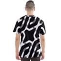 Giant Bold Dark Geometric Print Men s Sports Mesh Tee View2