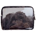 Laying In Dog Bed Make Up Pouch (Medium) View2