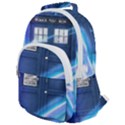 Tardis Space Rounded Multi Pocket Backpack View1