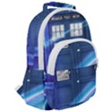 Tardis Space Rounded Multi Pocket Backpack View2