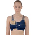 Tardis Poster Back Weave Sports Bra View1