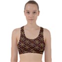 Flower Of Life Back Weave Sports Bra View1