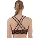 Flower Of Life Back Weave Sports Bra View2
