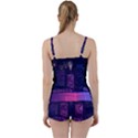 Architecture Home Skyscraper Tie Front Two Piece Tankini View2