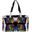 Abstract Animal Art Butterfly Canvas Work Bag View1