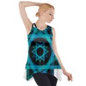 Transparent Triangles Side Drop Tank Tunic View1