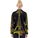 The Eiffel Tower Paris Womens Long Sleeve Shirt View2