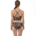 Squares Colorful Texture Modern Art Mini Tank Bikini Set View2