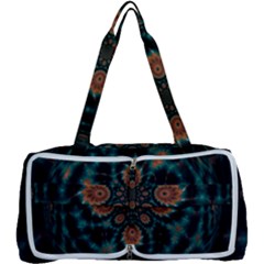 Abstract Digital Geometric Pattern Multi Function Bag
