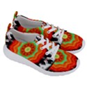 Abstract Kaleidoscope Colored Women s Lightweight Sports Shoes View3