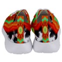 Abstract Kaleidoscope Colored Women s Lightweight Sports Shoes View4