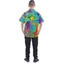 Fractal Art Psychedelic Fantasy Men s Short Sleeve Shirt View2