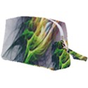 Fractal Art Paint Pattern Texture Wristlet Pouch Bag (Large) View2