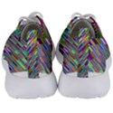 Waves Background Wallpaper Stripes Men s Lightweight Sports Shoes View4