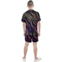 Psychedelic Background Wallpaper Men s Mesh Tee and Shorts Set View2