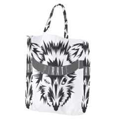 Pirate Rat Animal Pet Danger Giant Grocery Tote