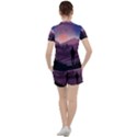 Dusk Sunset Dawn Sky Evening Women s Tee and Shorts Set View2