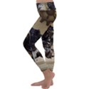 Awesome Steampunk Unicorn With Wings Kids  Lightweight Velour Classic Yoga Leggings View2