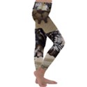 Awesome Steampunk Unicorn With Wings Kids  Lightweight Velour Classic Yoga Leggings View3
