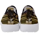 Awesome Steampunk Unicorn With Wings Kids  Slip On Sneakers View4