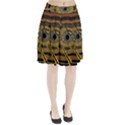 The Background Wallpaper Invoice Pleated Skirt View1