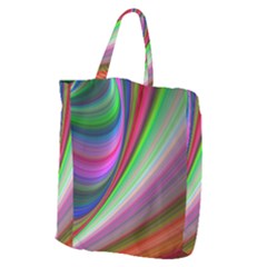Illusion Background Blend Giant Grocery Tote