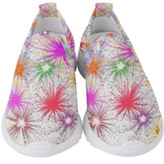 Star Dab Farbkleckse Leaf Flower Kids  Slip On Sneakers