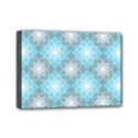 White Light Blue Gray Tile Mini Canvas 7  x 5  (Stretched) View1