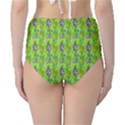 Maple Leaf Plant Seamless Pattern Classic High-Waist Bikini Bottoms View2