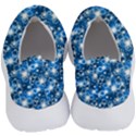 Star Hexagon Blue Deep Blue Light No Lace Lightweight Shoes View4