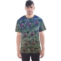 Peacock Feathers Colorful Feather Men s Sports Mesh Tee View1