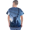 Navy Pier Chicago Men s V-Neck Scrub Top View2