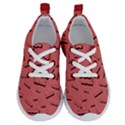 Funny Bacon Slices Pattern infidel vintage red meat background  Running Shoes View1