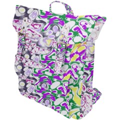 Sketchlines01 Buckle Up Backpack