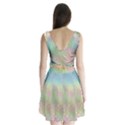 Pastel Mermaid Sparkles Split Back Mini Dress  View2
