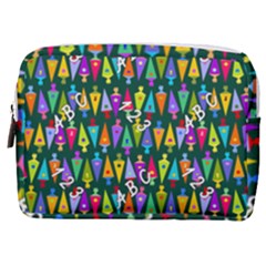 Pattern Back To School Schultuete Make Up Pouch (medium) by Alisyart