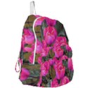 Pink Tulips Foldable Lightweight Backpack View3