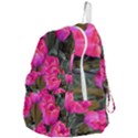 Pink Tulips Foldable Lightweight Backpack View4