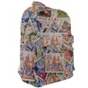 Wallpaper Background Stamps Classic Backpack View2