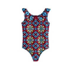 Ml 162 Kids  Frill Swimsuit