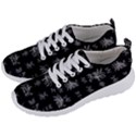 Black And White Ethnic Design Print Men s Lightweight Sports Shoes View2