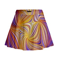 Electric Field Art Lii Mini Flare Skirt
