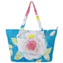 Favorite Rose Watercolor   Full Print Shoulder Bag View1
