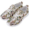 Vintage Birds Men s Velcro Strap Shoes View2