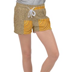 Electric Field Art Ii Women s Velour Lounge Shorts