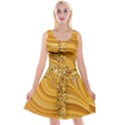Electric Field Art VIII Reversible Velvet Sleeveless Dress View1