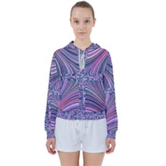 Electric Field Art Ix Women s Tie Up Sweat